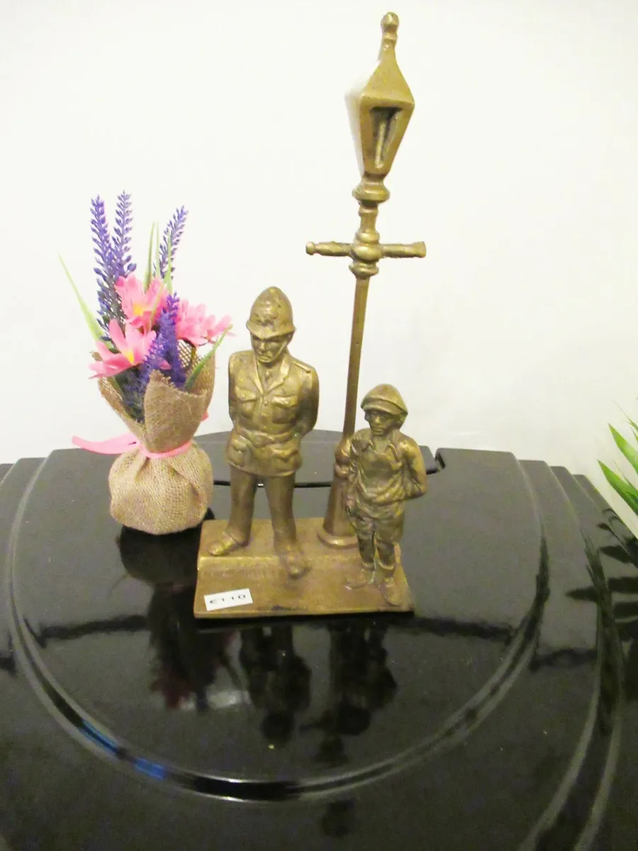 antique vintage Brass figurine RARE ornament - Image 1
