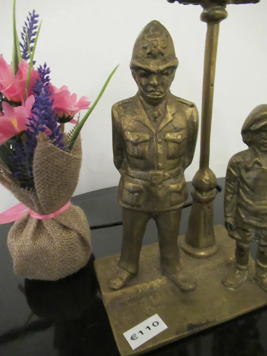 antique vintage Brass figurine RARE ornament - Image 4