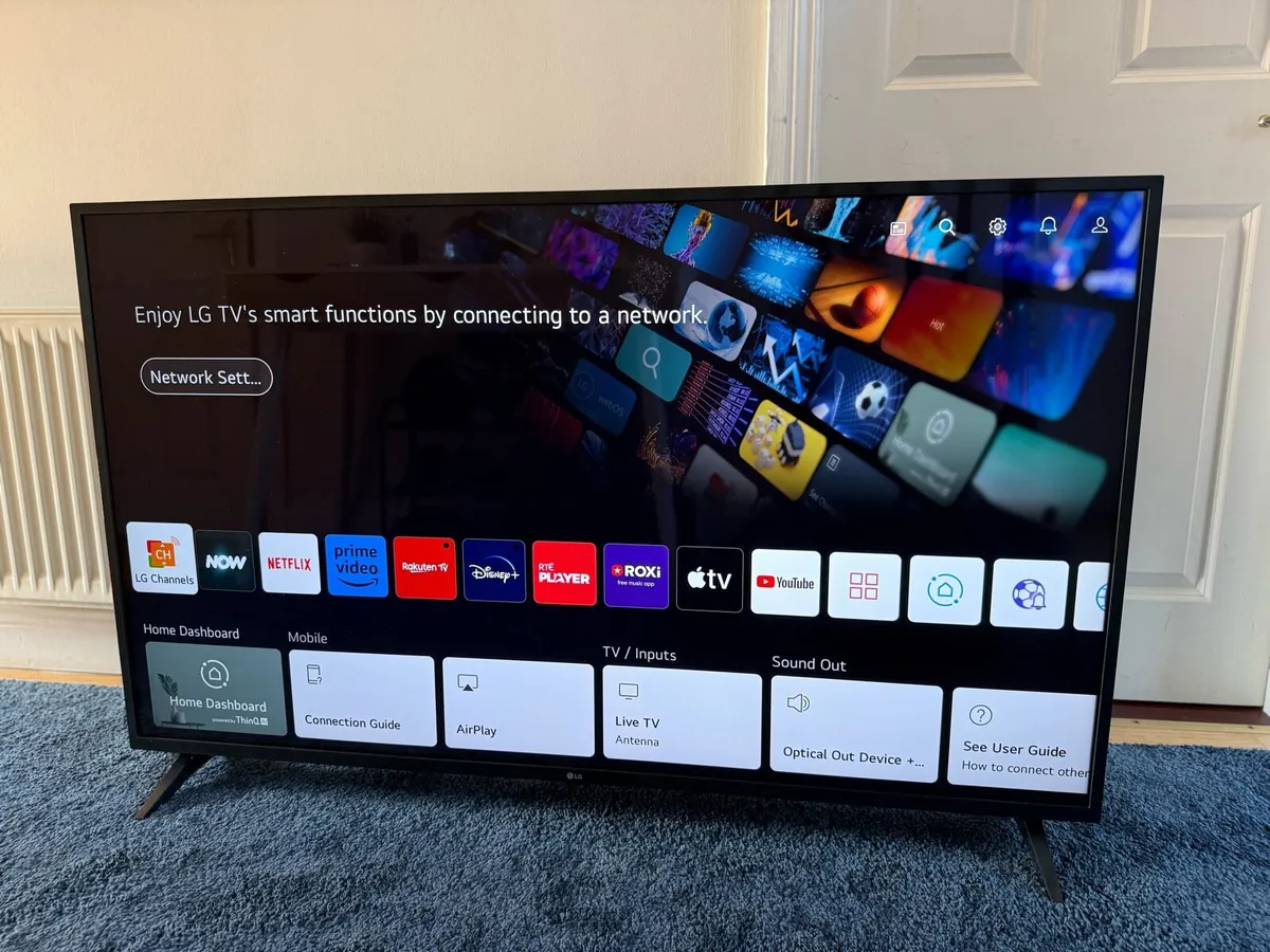 TV (55’ LG) New - used twice - Image 1