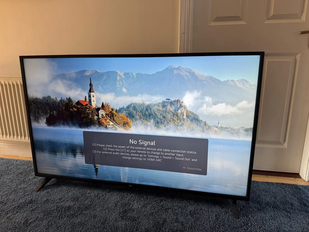 TV (55’ LG) New - used twice - Image 2