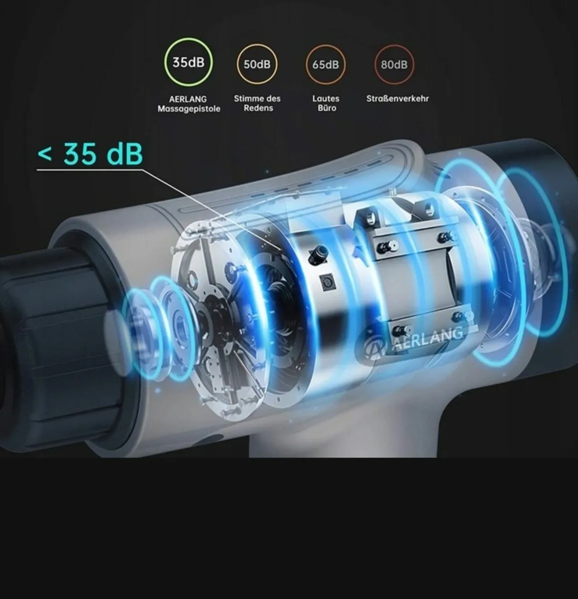 Massage Gun Muscle Massager Physiotherapy - Image 4