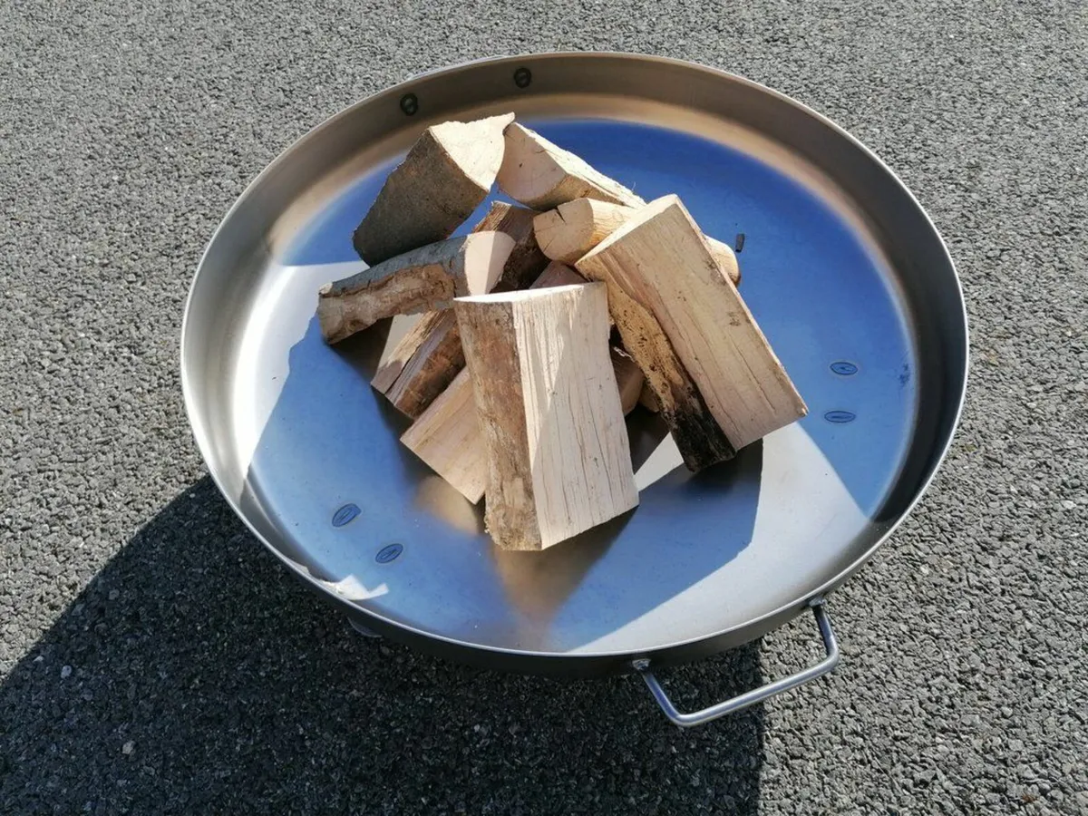 Large Round Fire Pit Bowl firepit 80cm Free Delive - Image 3