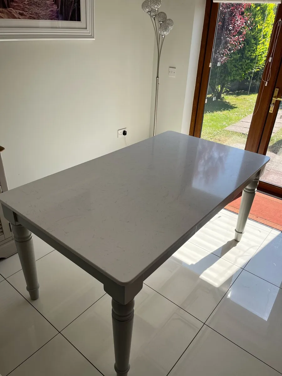 Marble table  -Harvey Norman Carlow Dining Table - Image 3