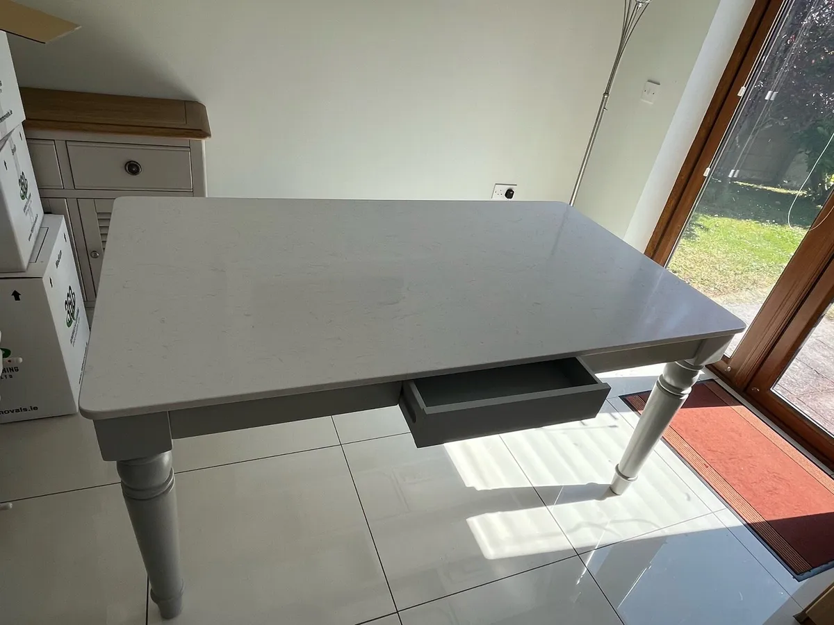 Marble table  -Harvey Norman Carlow Dining Table - Image 4