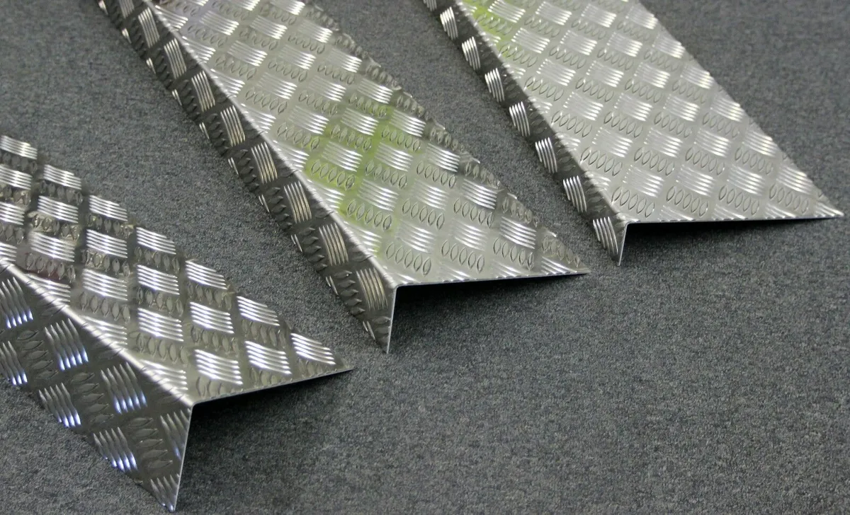 Aluminium CHEQUER Plate Folded - Image 1