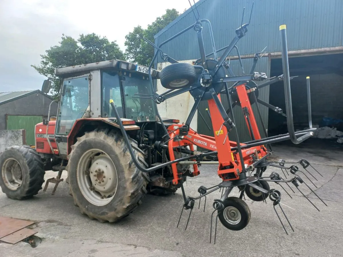 Kubota tedder - Image 3