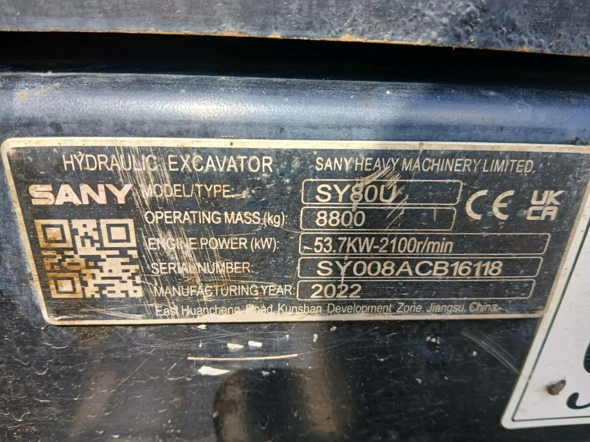 Sany SY80U - Image 2