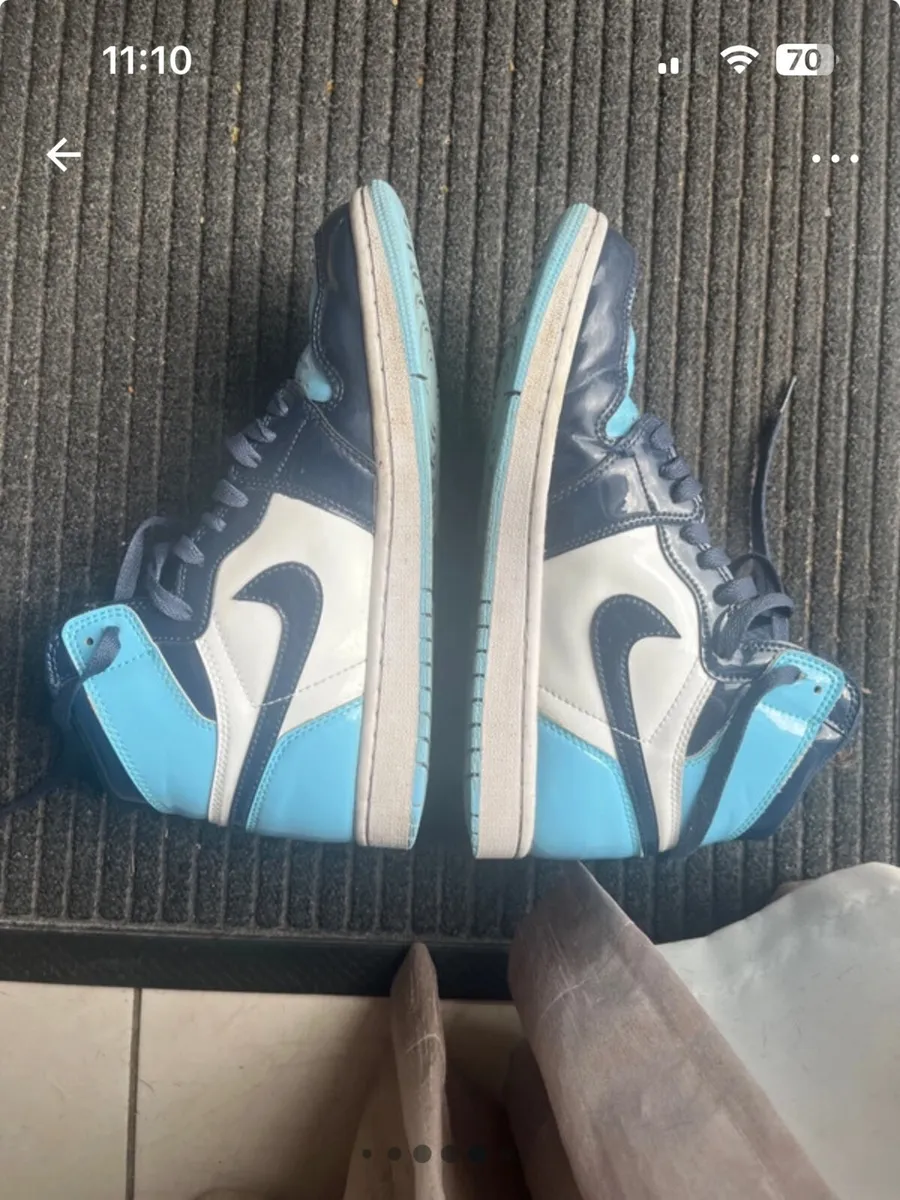 Jordan 1 Retro High UNC Patent (Women’s) - Image 3