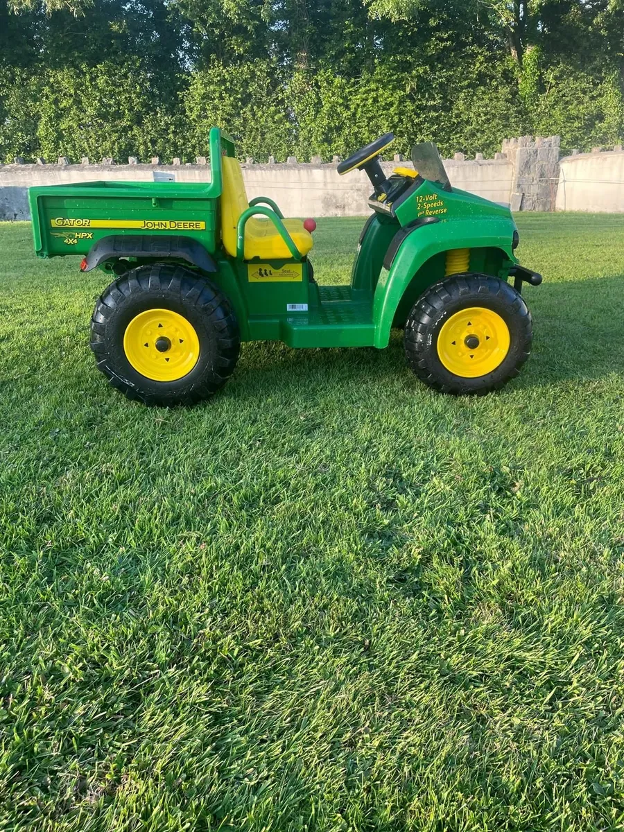 Kids Electric John Deere Gator - Image 2