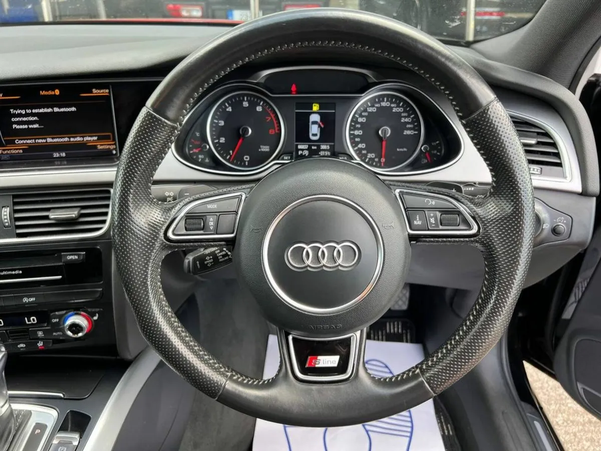 Audi A4 S-LINE 2.0 TFSI // HALF LEATHER HEATED SEA - Image 4