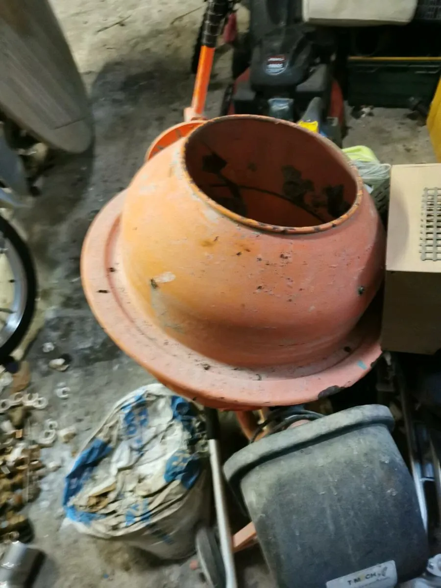 Electric cement mixer - Image 2