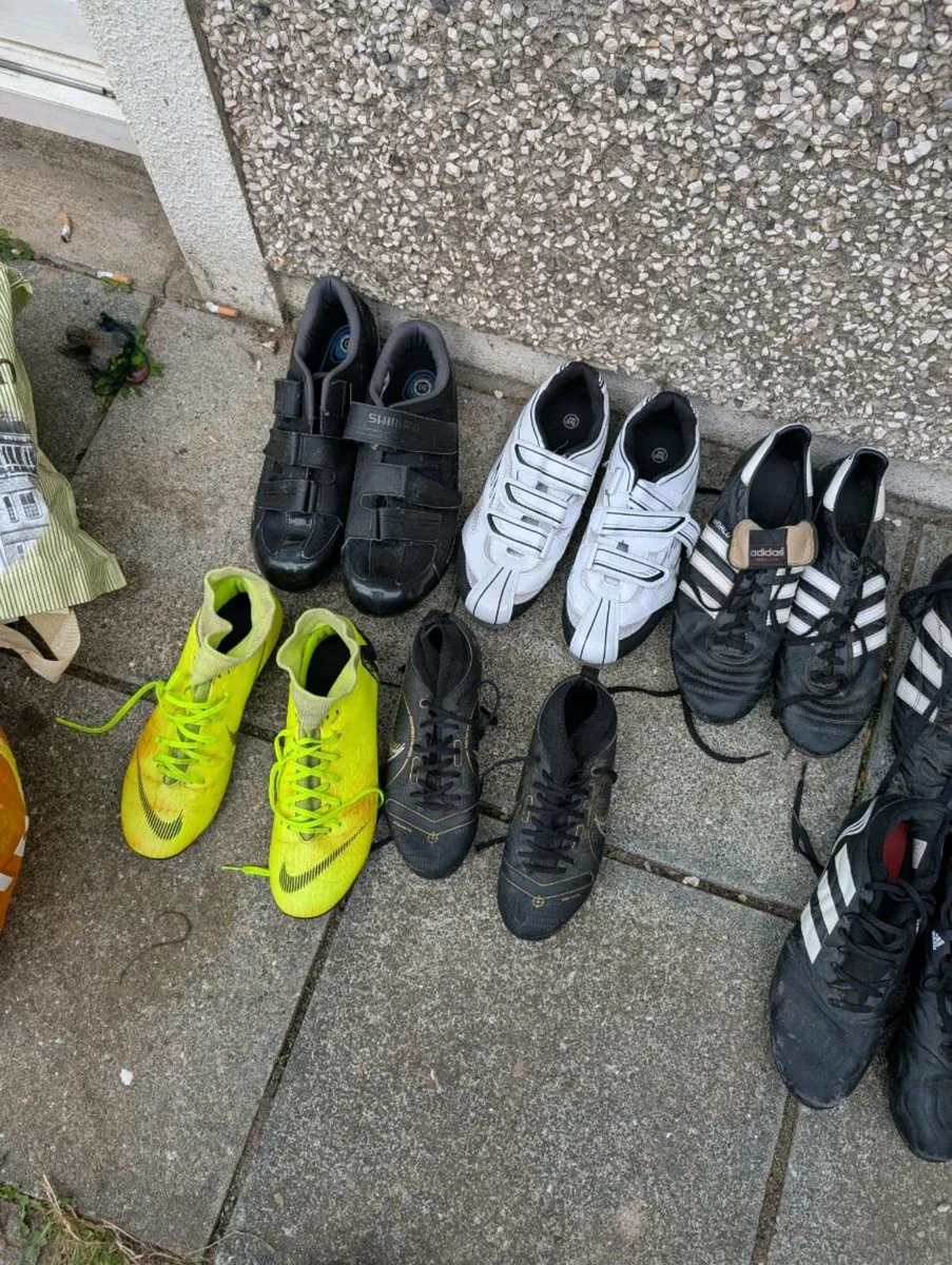 Football & cycling Boots bundle - Image 2