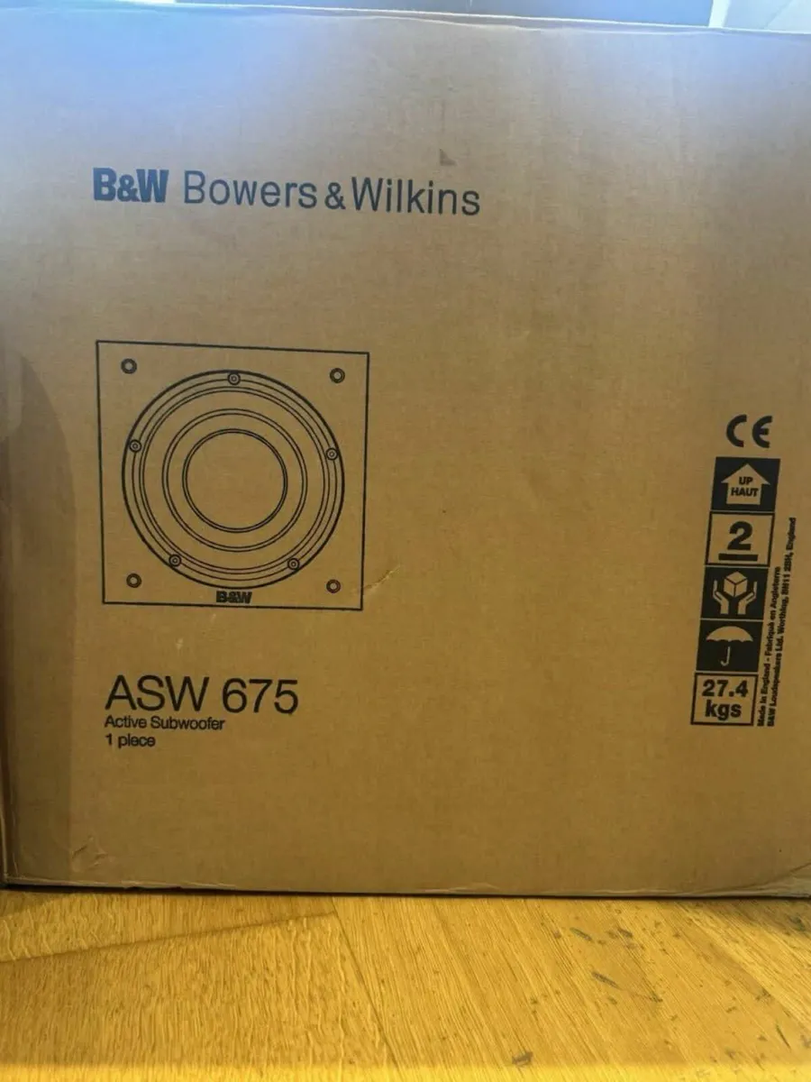 Bowers&Wilkins ASW675 Closed Box Subwoofer - Image 4