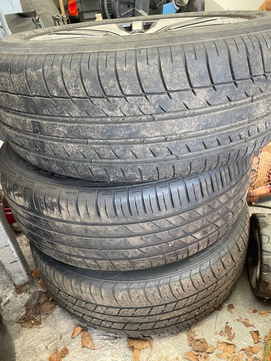 Egolf 16 inch Alloys with nearly new tyres - Image 4