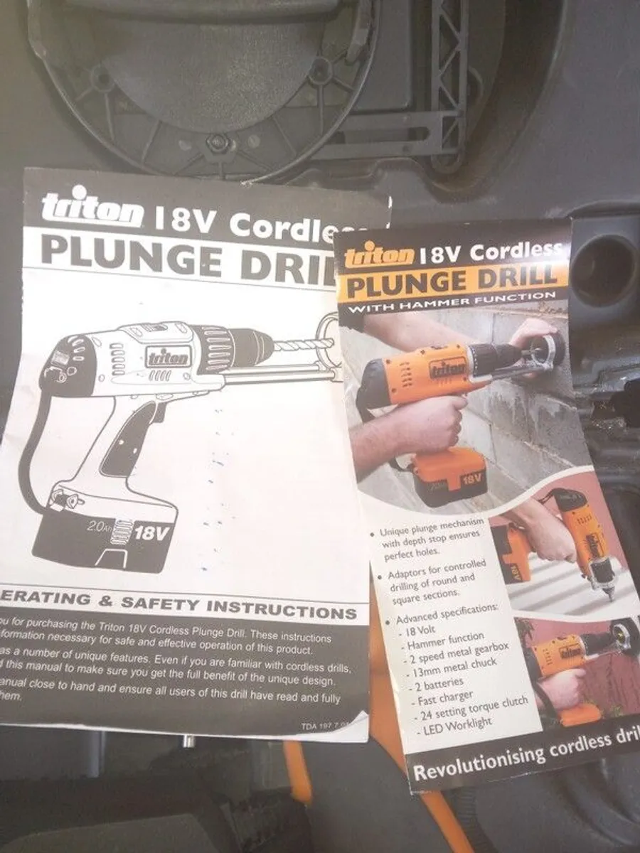 Plunge drill - Image 1