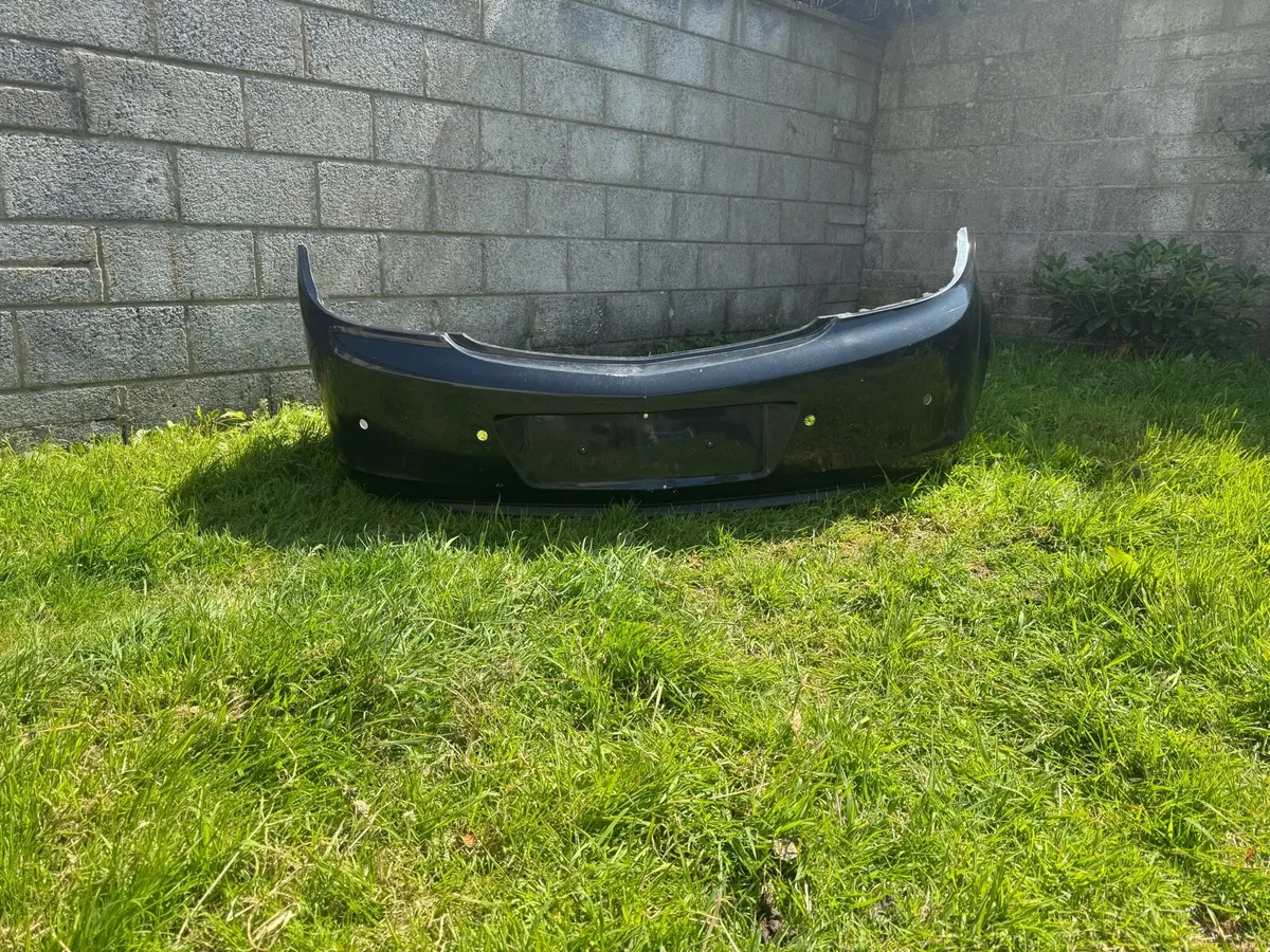 Opel insignia elite 2011 REAR BUMPER black - Image 4