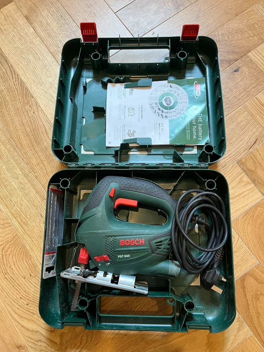 Jigsaw, corded, Bosch PST 500W 240V PST650 - Image 1