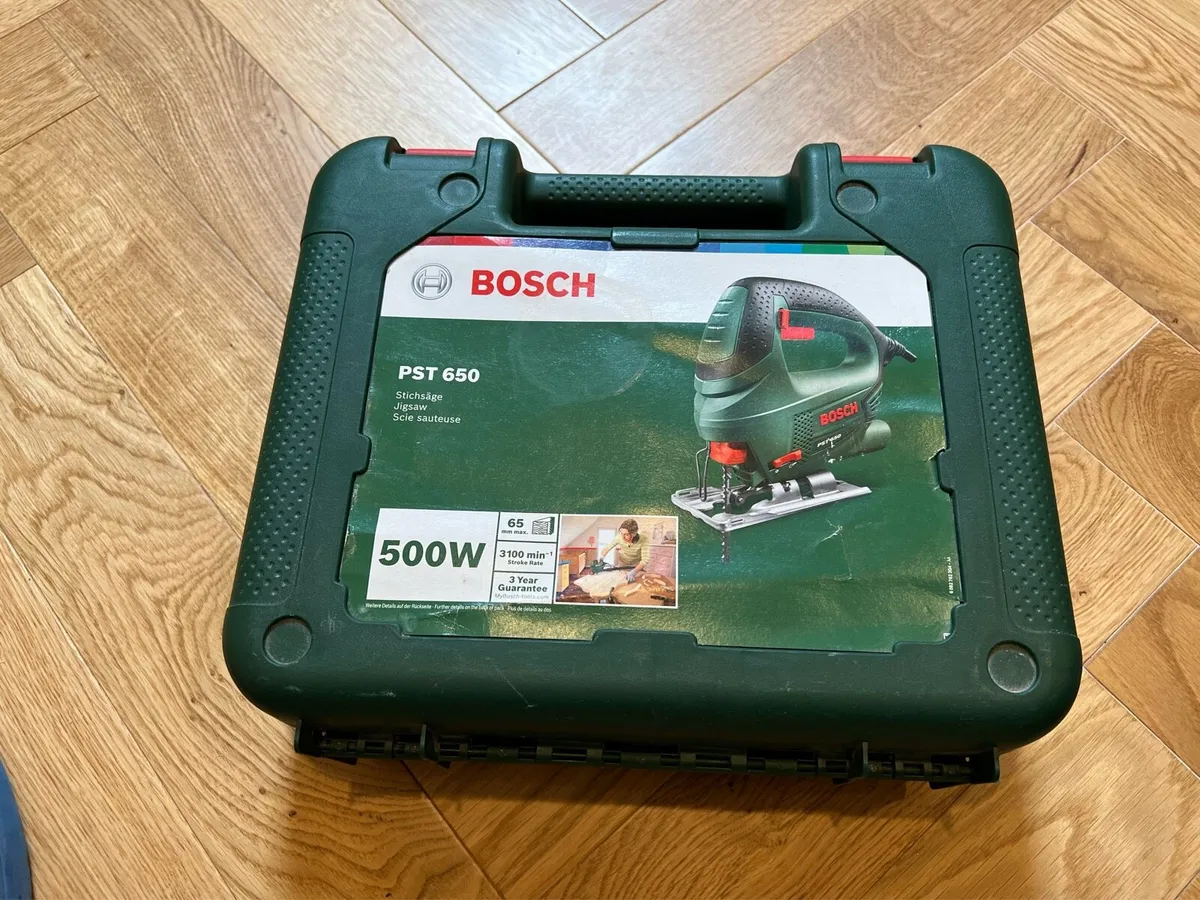 Jigsaw, corded, Bosch PST 500W 240V PST650 - Image 3