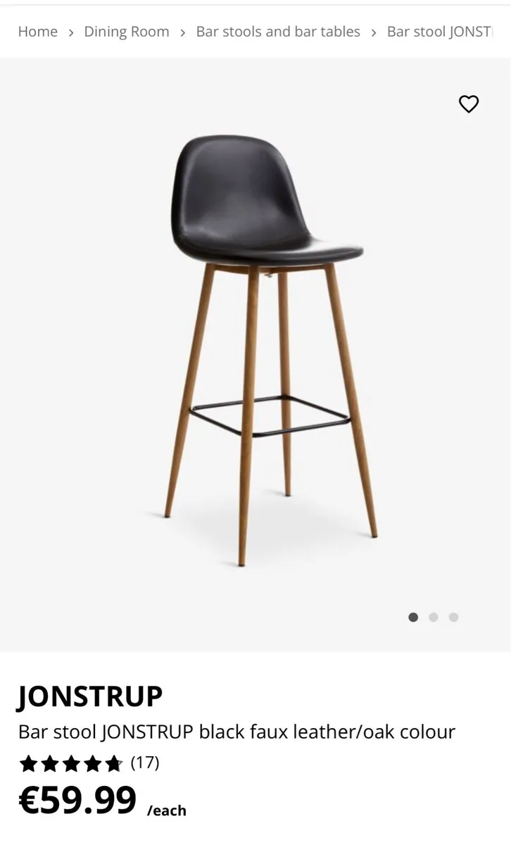 Bar Table and Chairs - Image 2