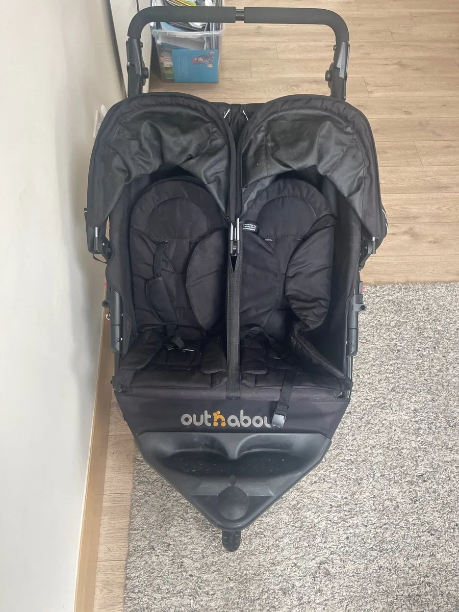 Out N about double buggy - Image 2