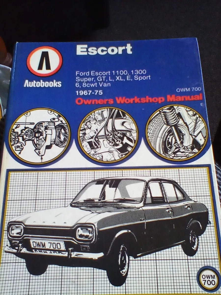 Mk1 escort repair manual - Image 1