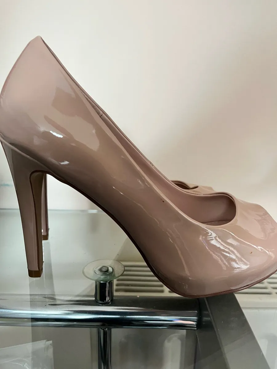 Nude patent sandal - Image 2