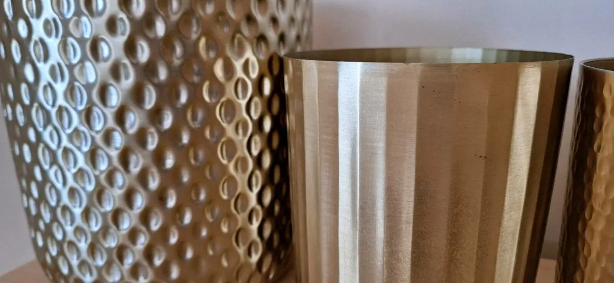 New Metal Plant Pots set 4 - Image 3