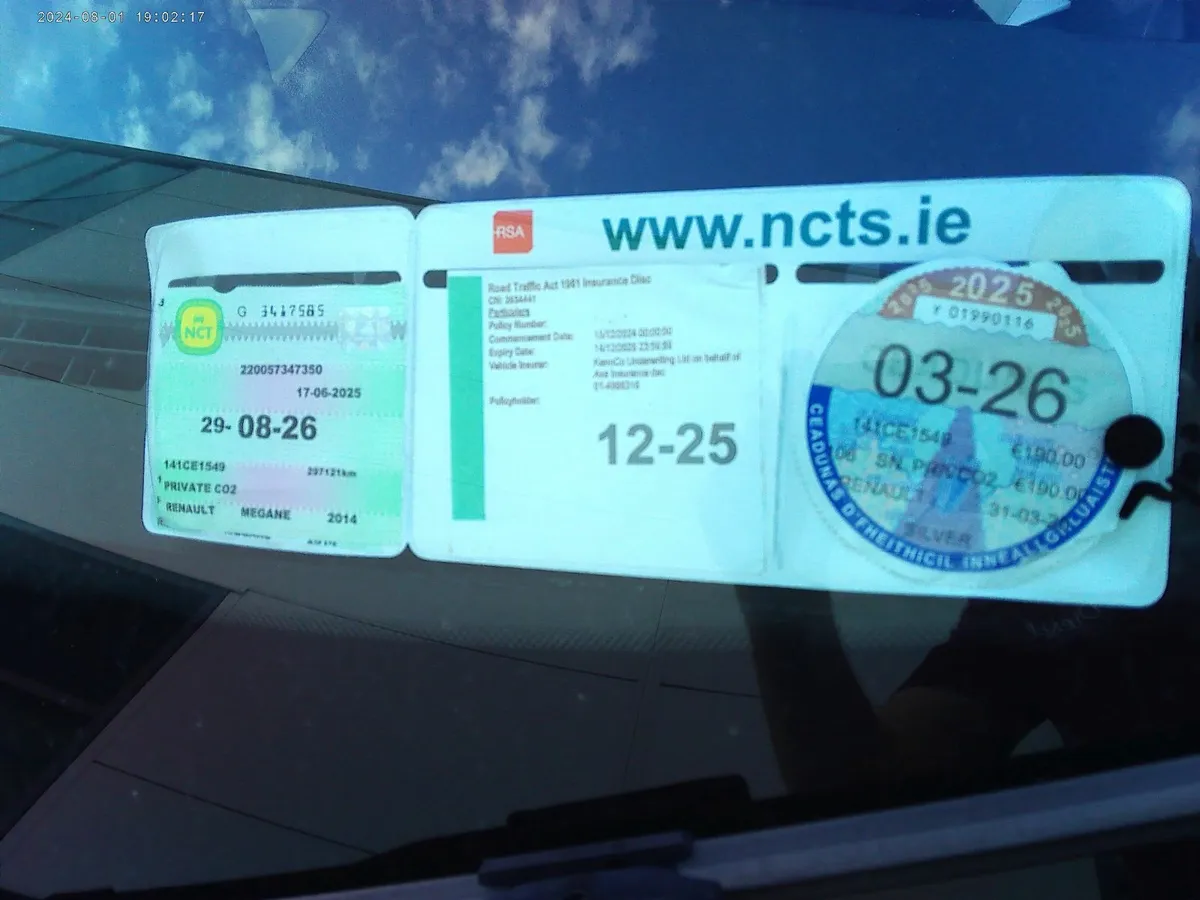 Renault Megane nct08/26 TAX03/26 - Image 2