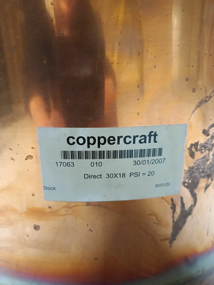75 litre direct copper cylinder - Image 3