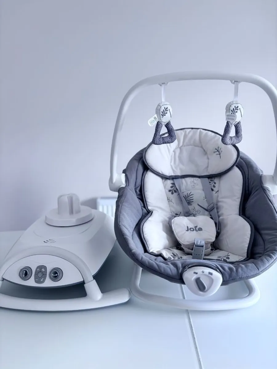 Joie Sansa 2-in-1 Baby Swing and Rocker - Image 1