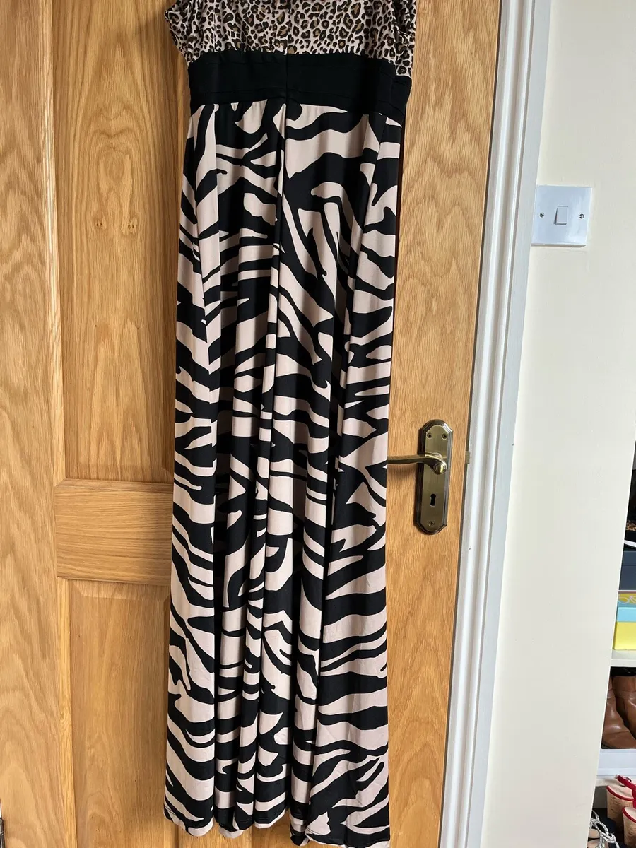 Animal print maxi dress - Image 2