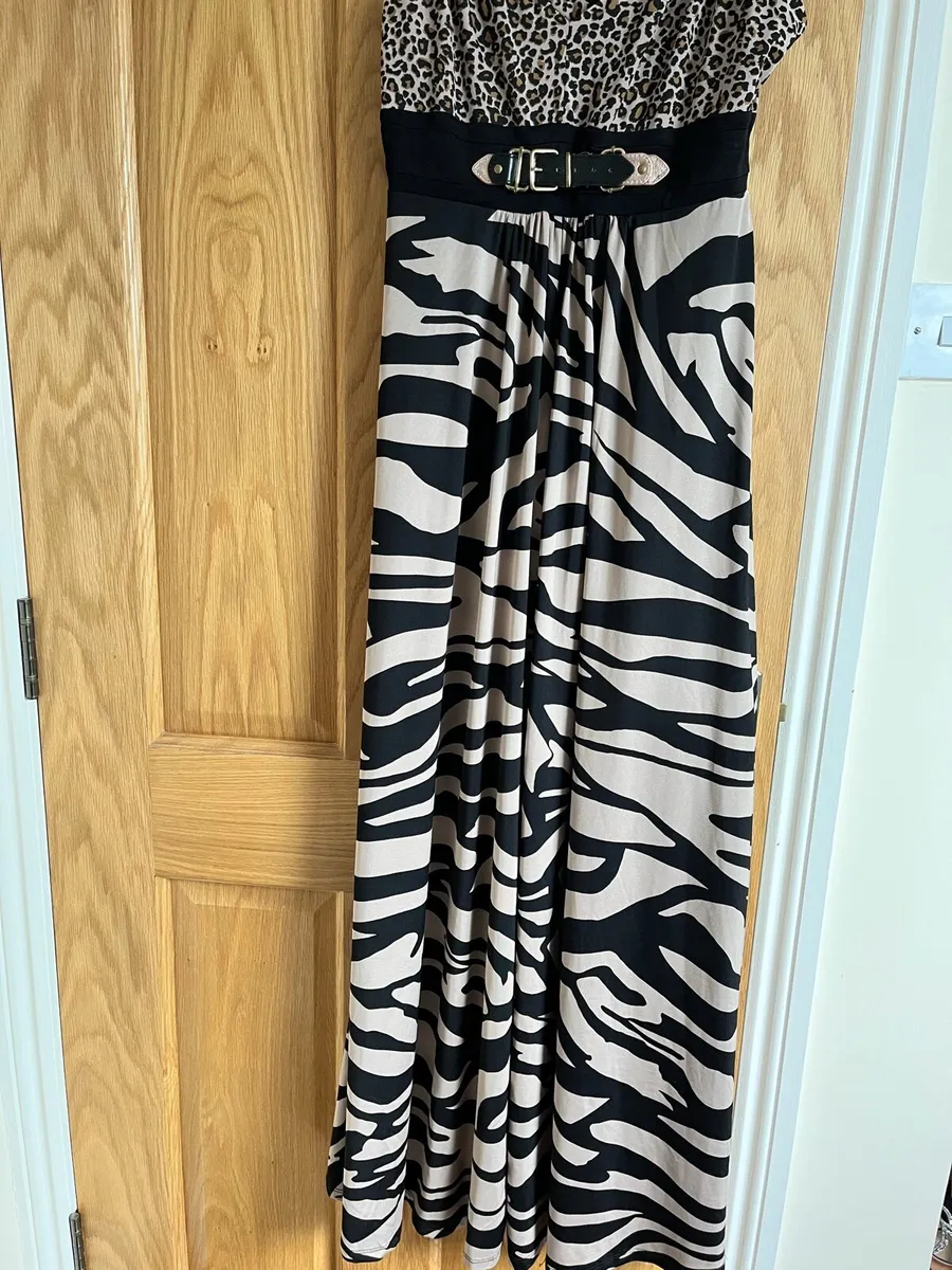 Animal print maxi dress - Image 3
