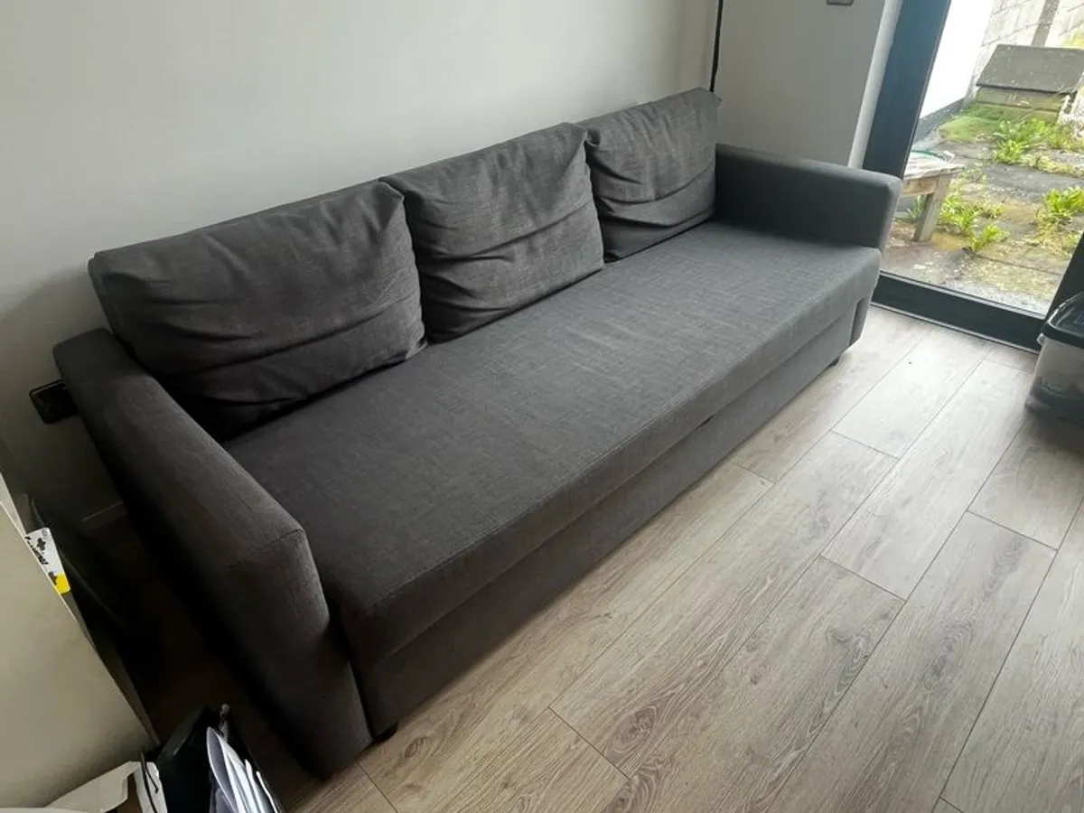 Ikea sofa bed (three seater) - Image 1