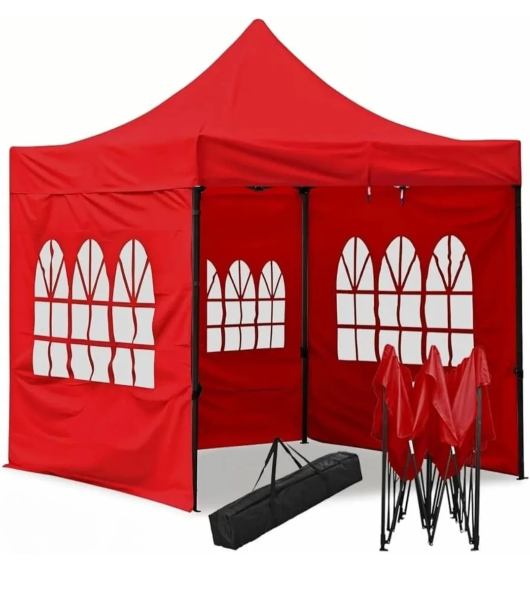 Pop-up gazebo heavy-duty 2x2m-3x3m - Image 2