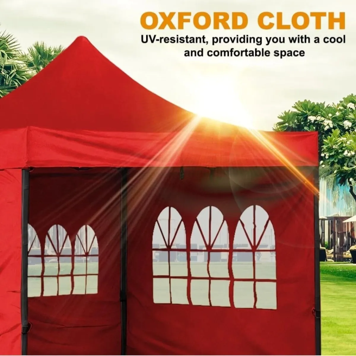 Pop-up gazebo heavy-duty 2x2m-3x3m - Image 3