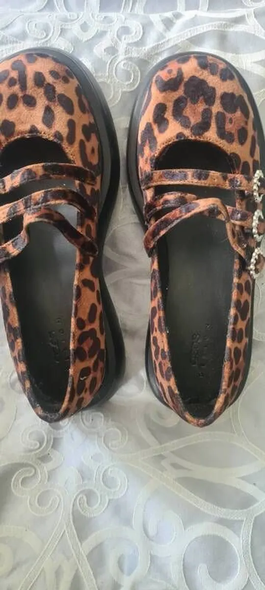 ASOS Cheetah  Leopard print Mary Janes - Image 1