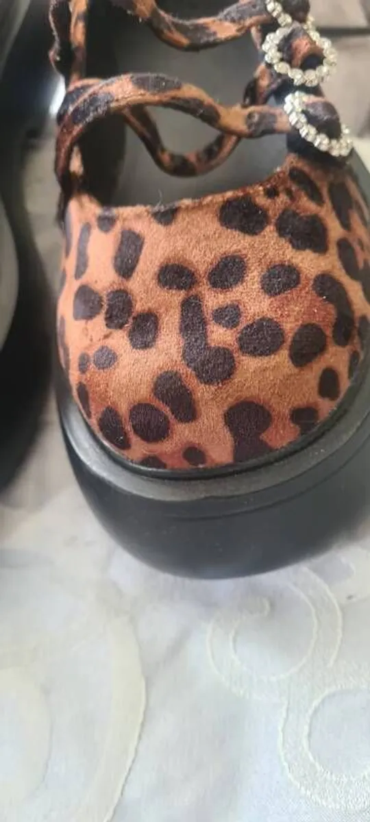 ASOS Cheetah  Leopard print Mary Janes - Image 2