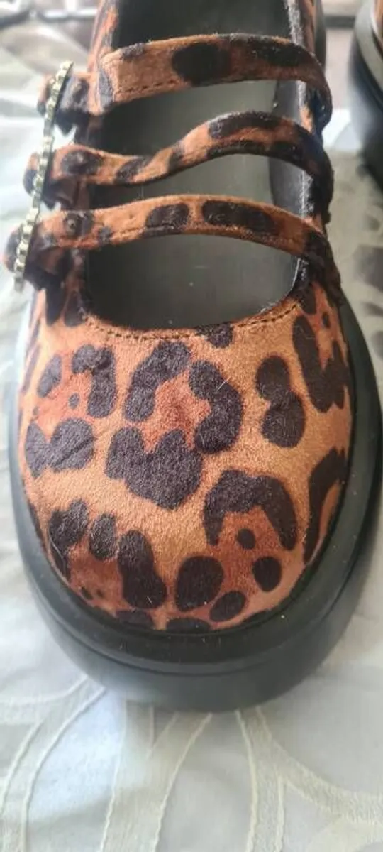 ASOS Cheetah  Leopard print Mary Janes - Image 3