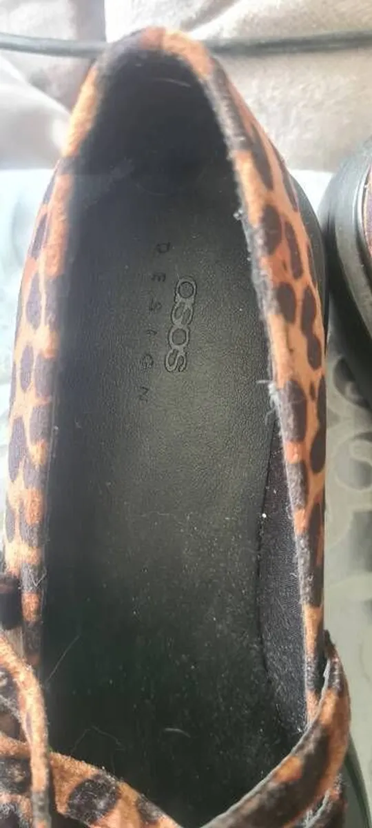 ASOS Cheetah  Leopard print Mary Janes - Image 4