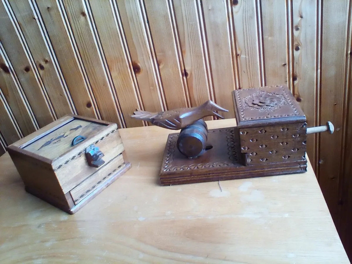 Two old dispensers - Image 1
