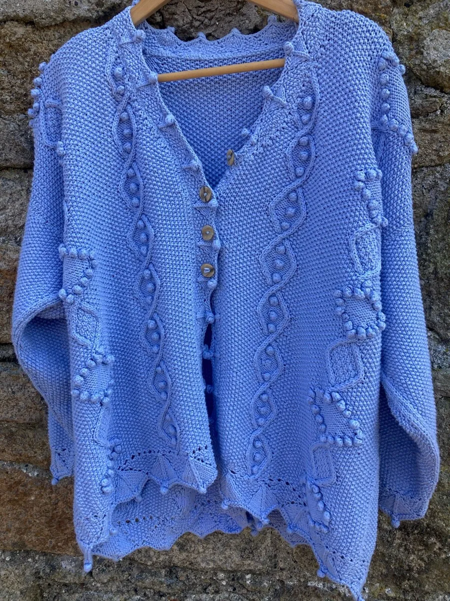 Hand knit cardigan - Image 1
