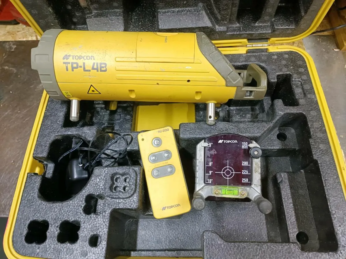 Topcon pipe Lazer
