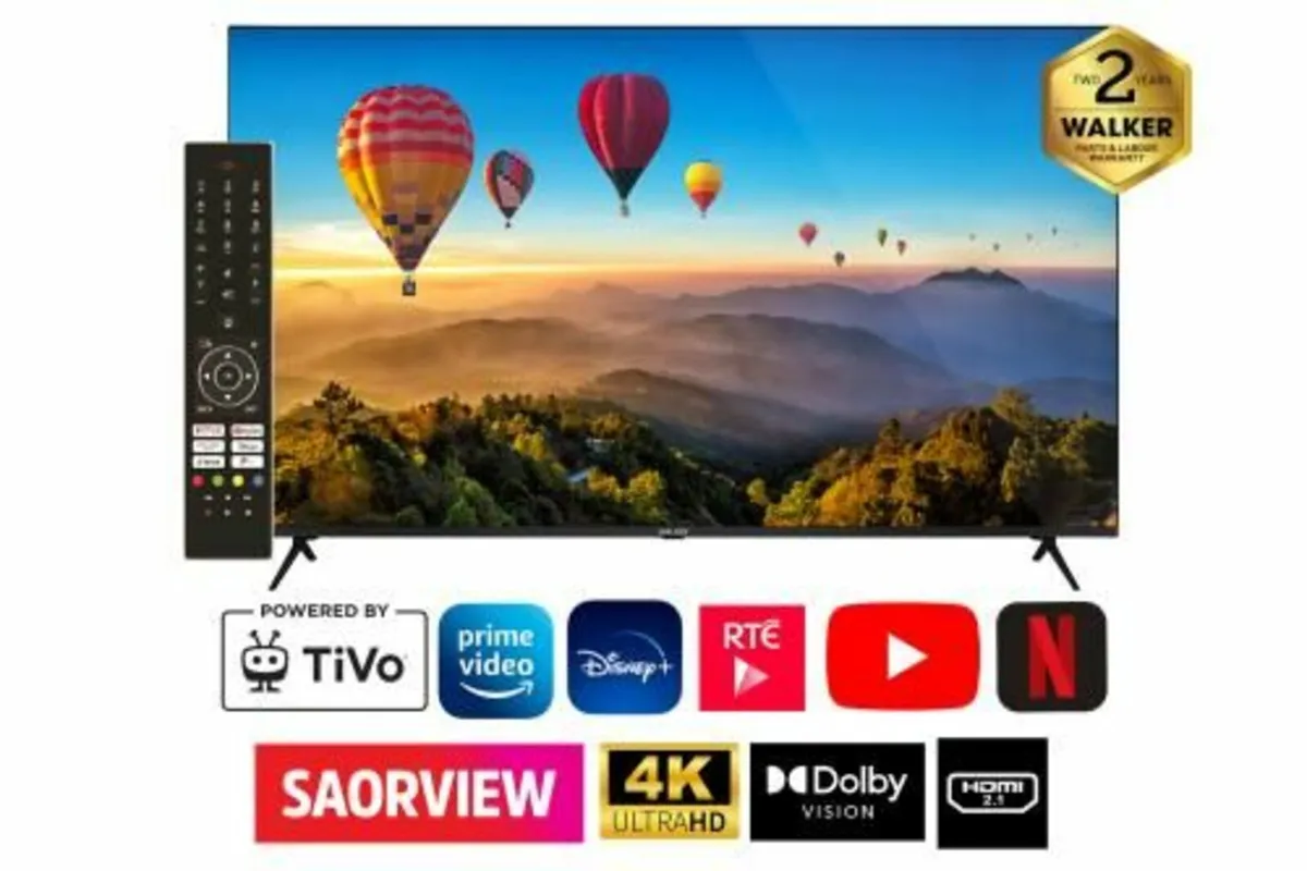WALKER 65" SMART 4K BORDERLESS LED TV