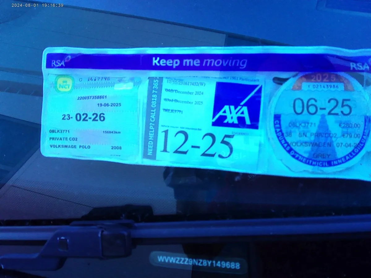 Volkswagen Polo new nct and taxed low km's - Image 3