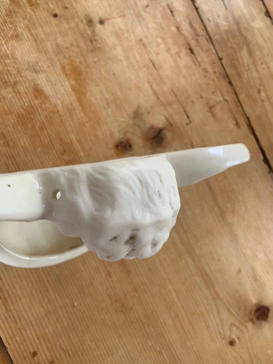 Belleek Holy Water Font 1950s - Image 4
