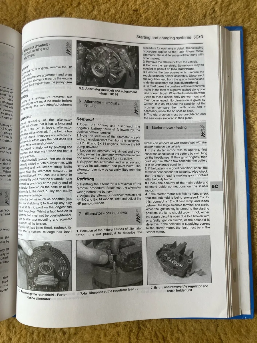 Citroen BX Workshop manuals - Image 3