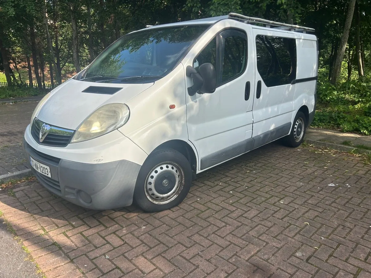 2007 Vauxhall Vivaro NEW CVRT - Image 2