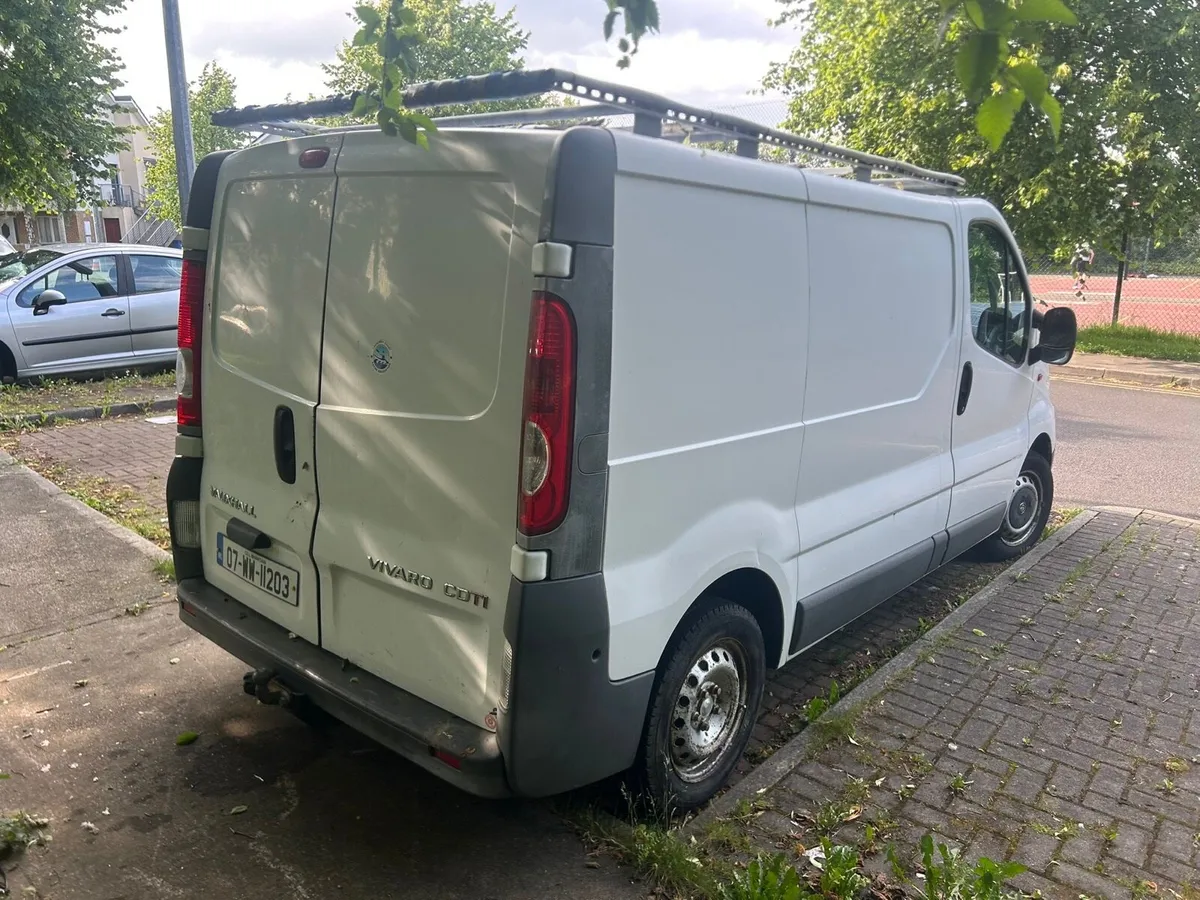 2007 Vauxhall Vivaro NEW CVRT - Image 4