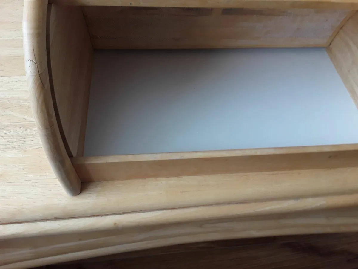 Brand new solid pine bread bin - Image 2