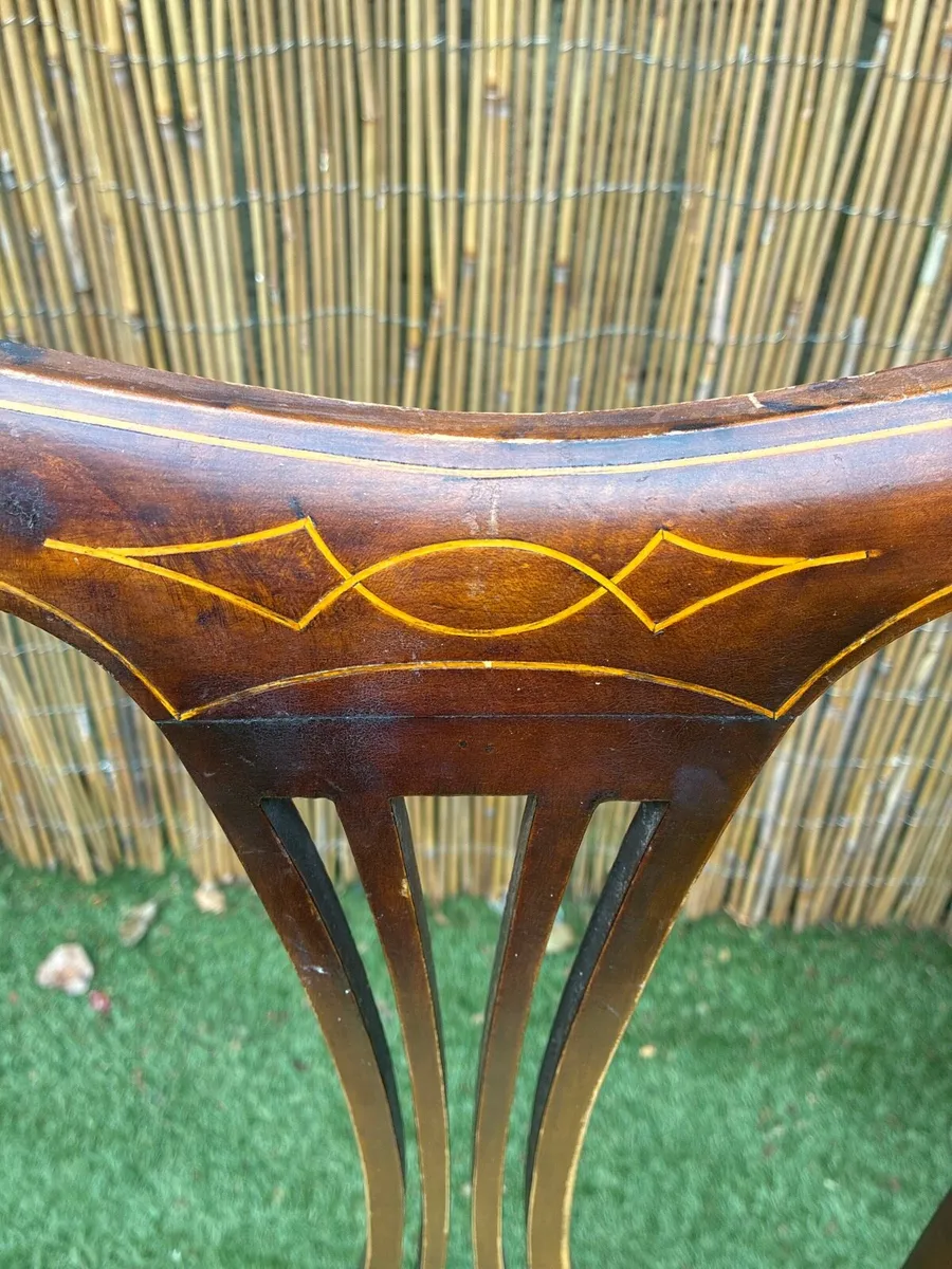 Two wooden chairs - Image 2